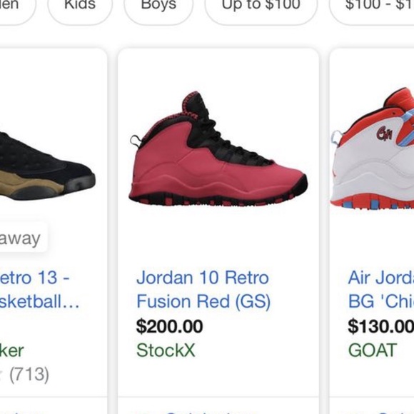 Jordan Retro 10’s Fusion Red Exclusive - Picture 4 of 4